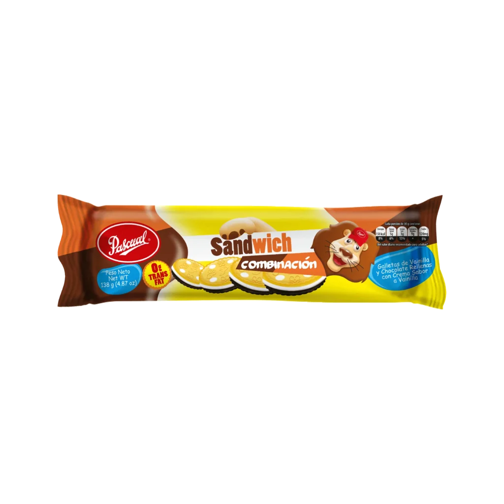 Galleta Sandwich Combinación rollo
