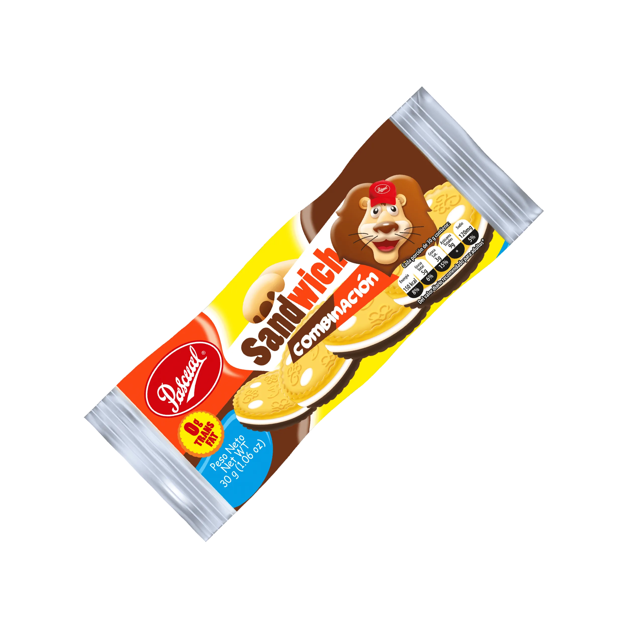 Galleta Sandwich Pascual Combinación