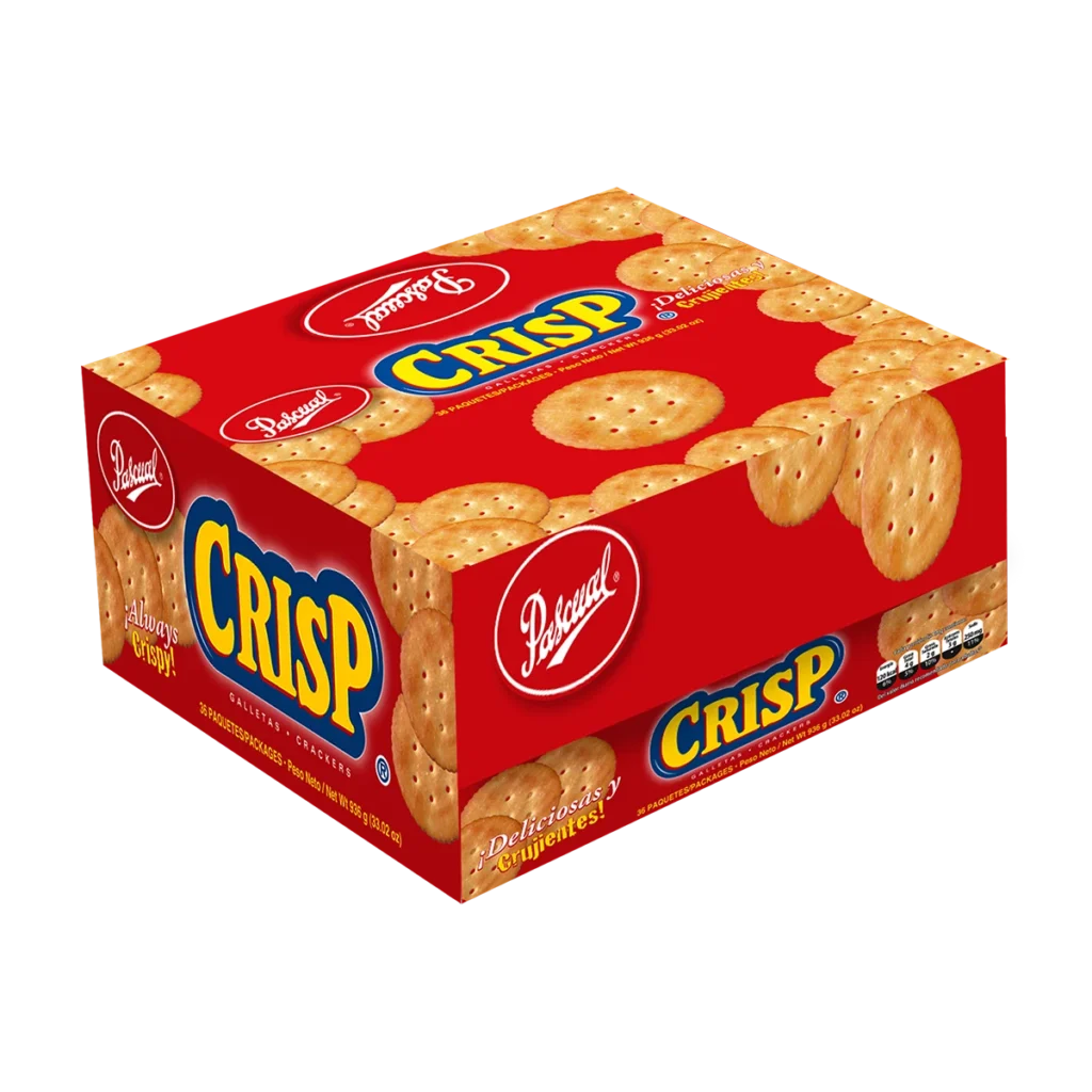 Caja de crisp Pascual
