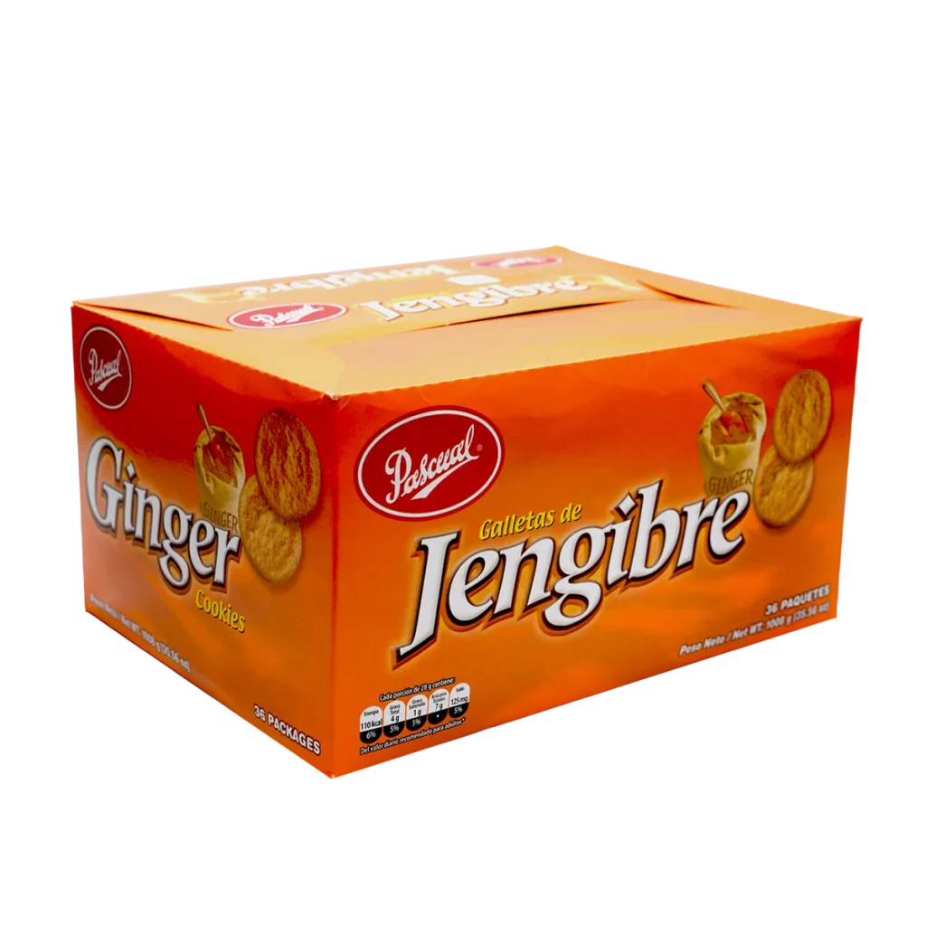 Caja jengibre Pascual