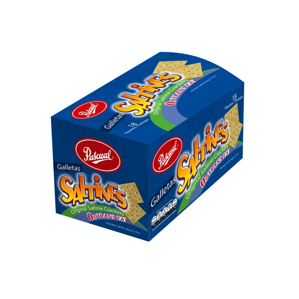 Satines Pascual Caja 18 paquetes