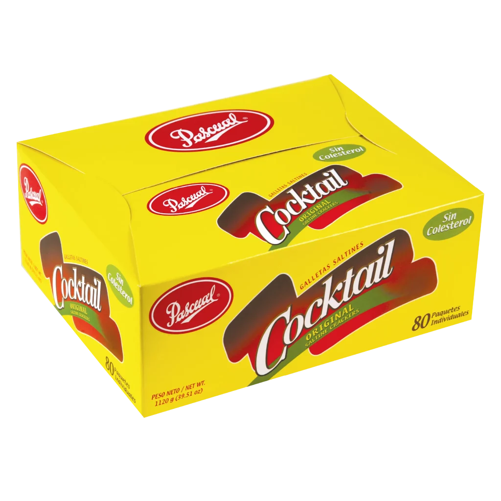 Caja de galletas cocktail