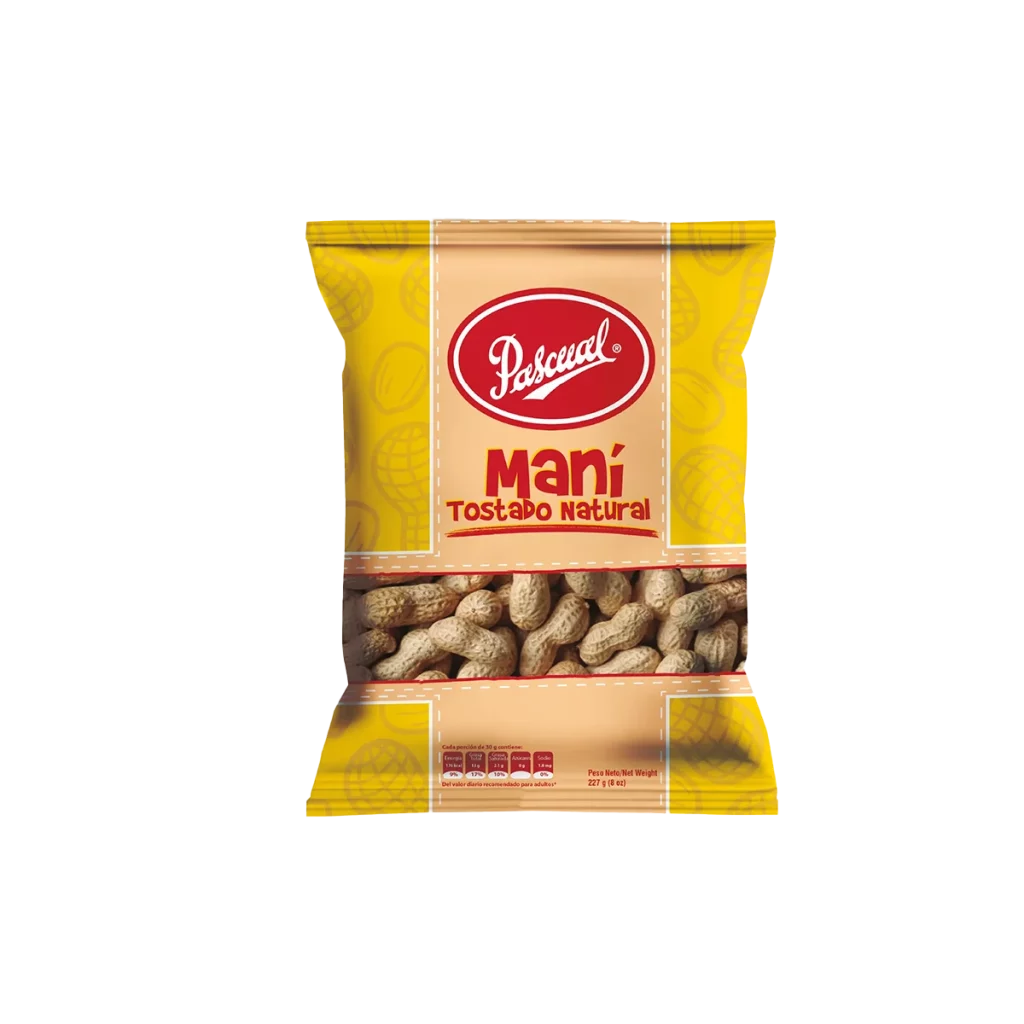 Maní con cascara