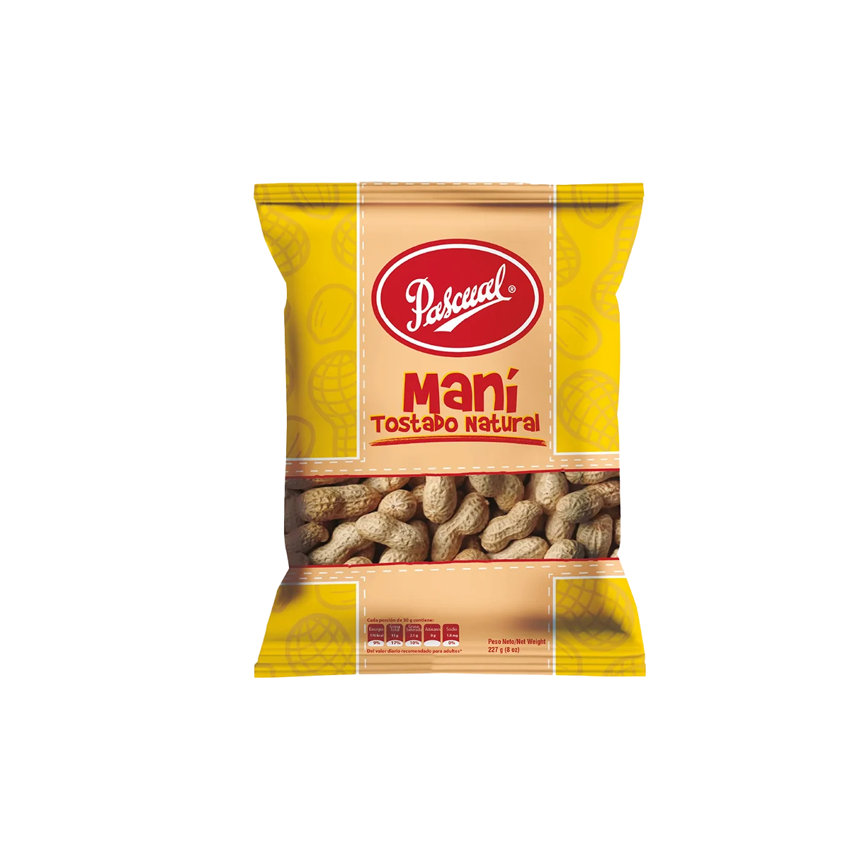 Maní con cascara