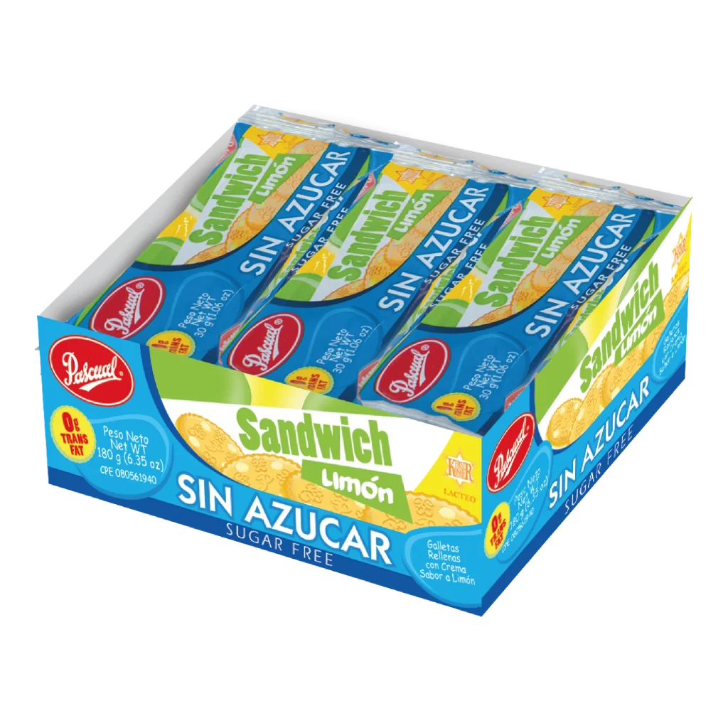 sandwich limon sin azucar