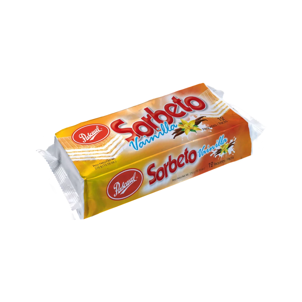 Docena sorbeto vainilla