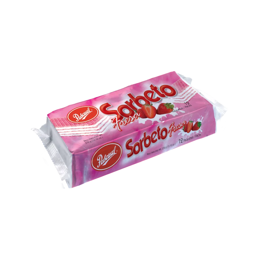 Docena sorbeto fresa