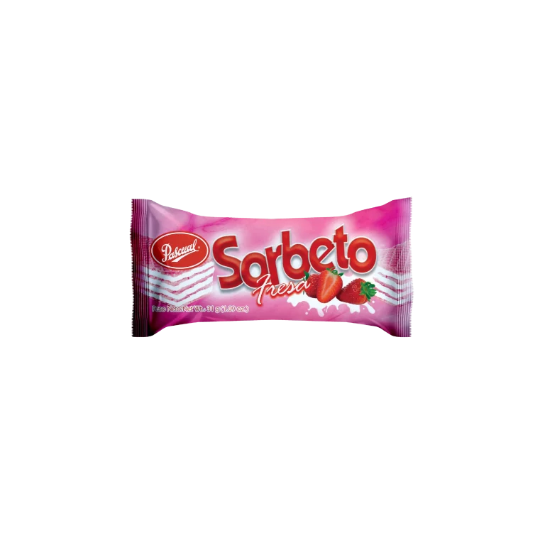 Sorbeto fresa pascual