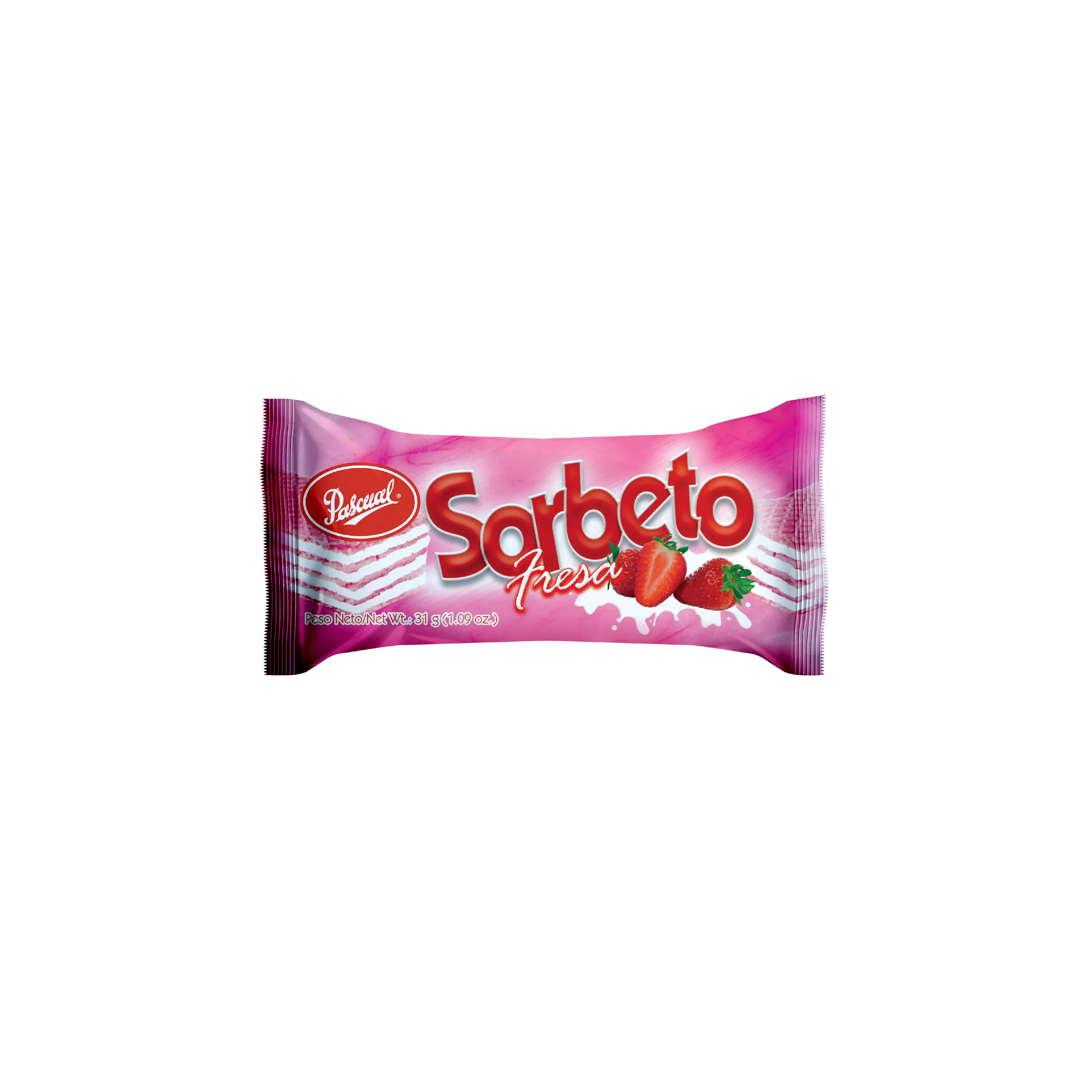 Sorbeto fresa pascual