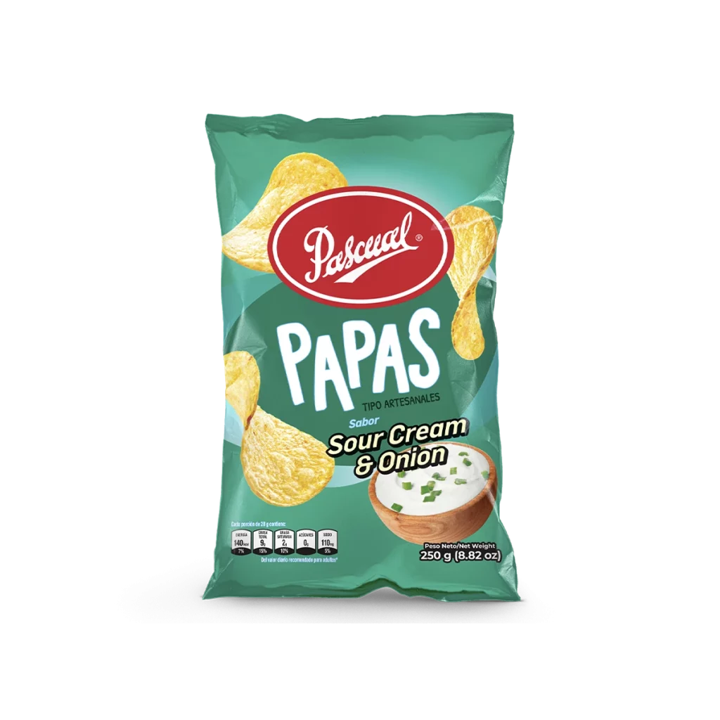 Papas pascual Sour cream