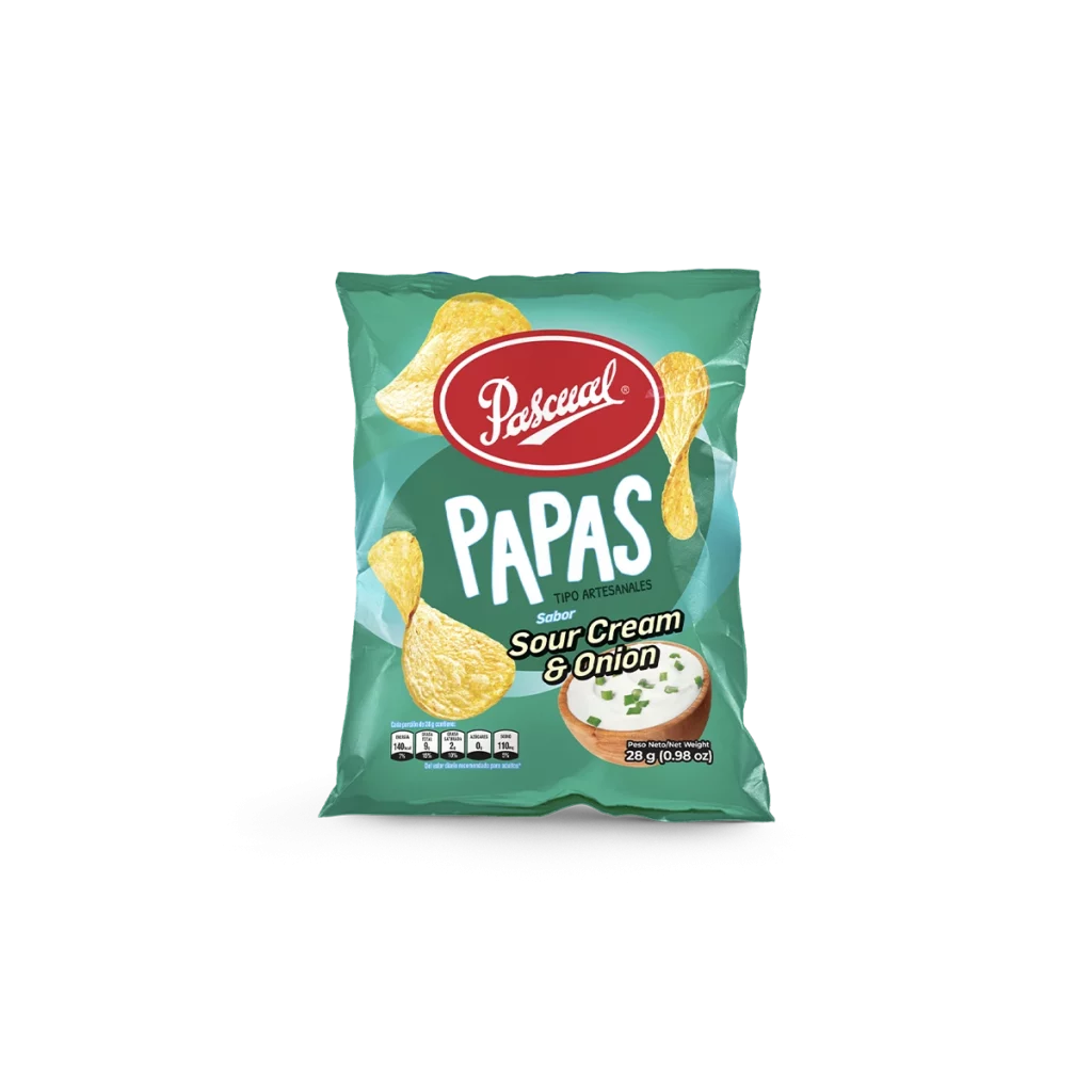 Papas pascual Sour cream